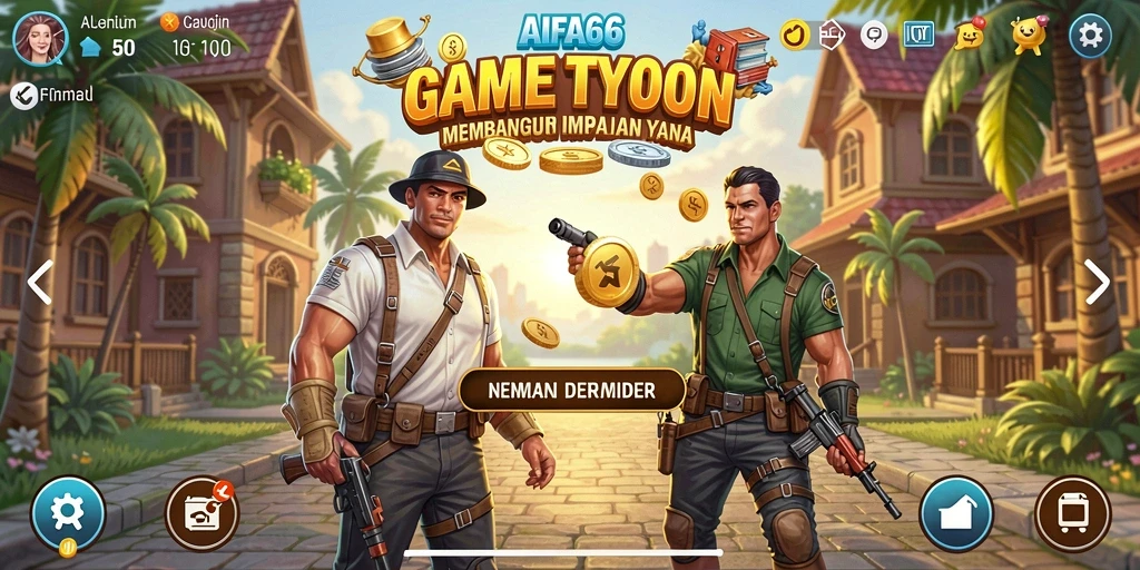Tampilan gameplay AIFA66 yang menarik dan interaktif.