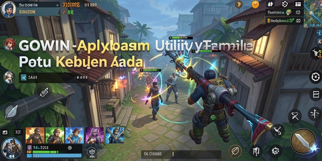 Tangkapan layar GOWIN menampilkan antarmuka aplikasi Utility yang intuitif.