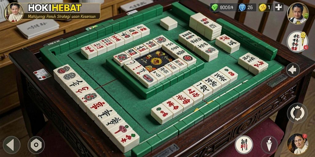 Tampilan gameplay HOKIHEBAT yang menarik dan menantang.