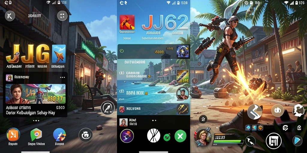 Screenshot utama JJ62 menampilkan antarmuka aplikasi utility yang intuitif.