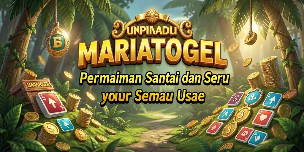 Tampilan gameplay MARIATOGEL yang cerah dan menyenangkan.