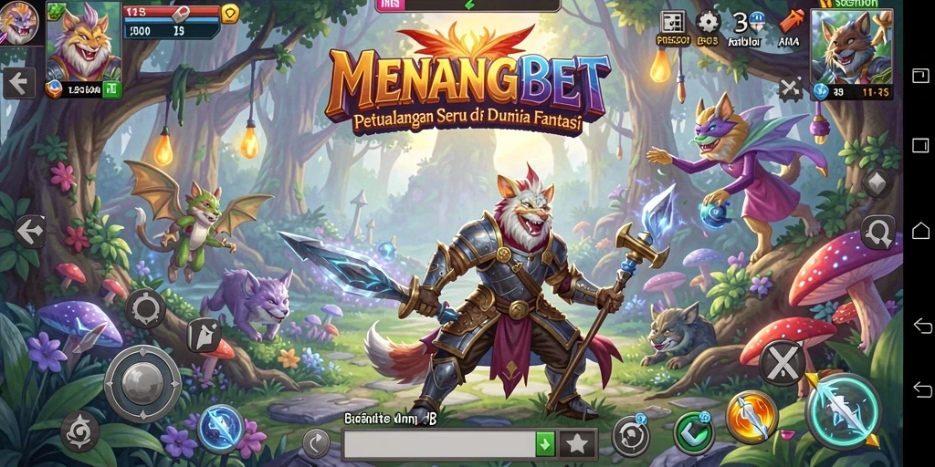 Tampilan menakjubkan dari gameplay petualangan di MENANGBET.
