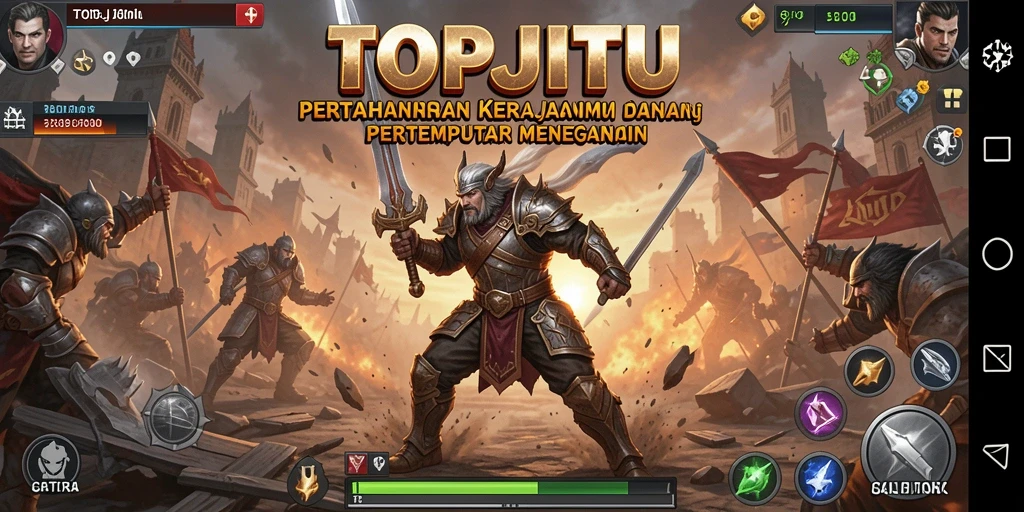 Gameplay menarik tower defense dalam aksi seru.