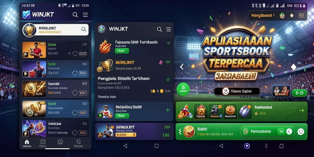 Tampilan gameplay aplikasi Sportsbook WINJKT yang menarik.